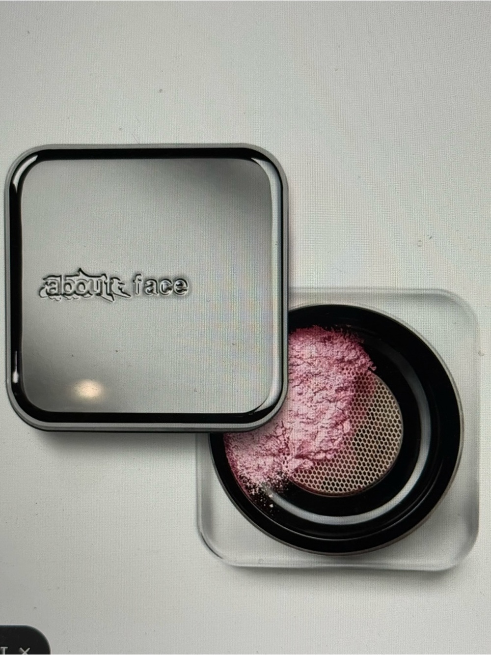 About Face Pink Loose Powder Blush - color: Finale